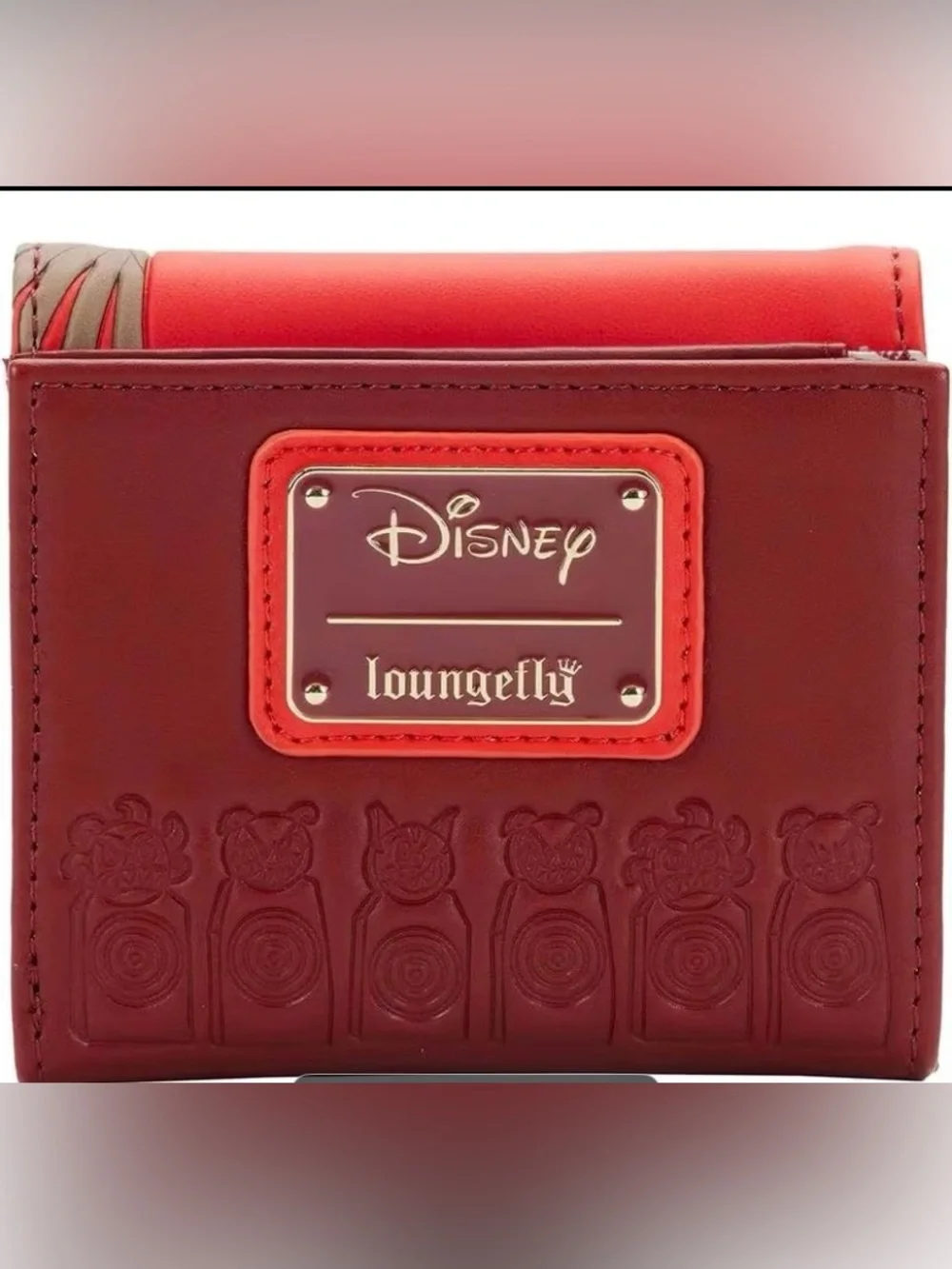 Loungefly Red and Orange Hercules Sunset Wallet